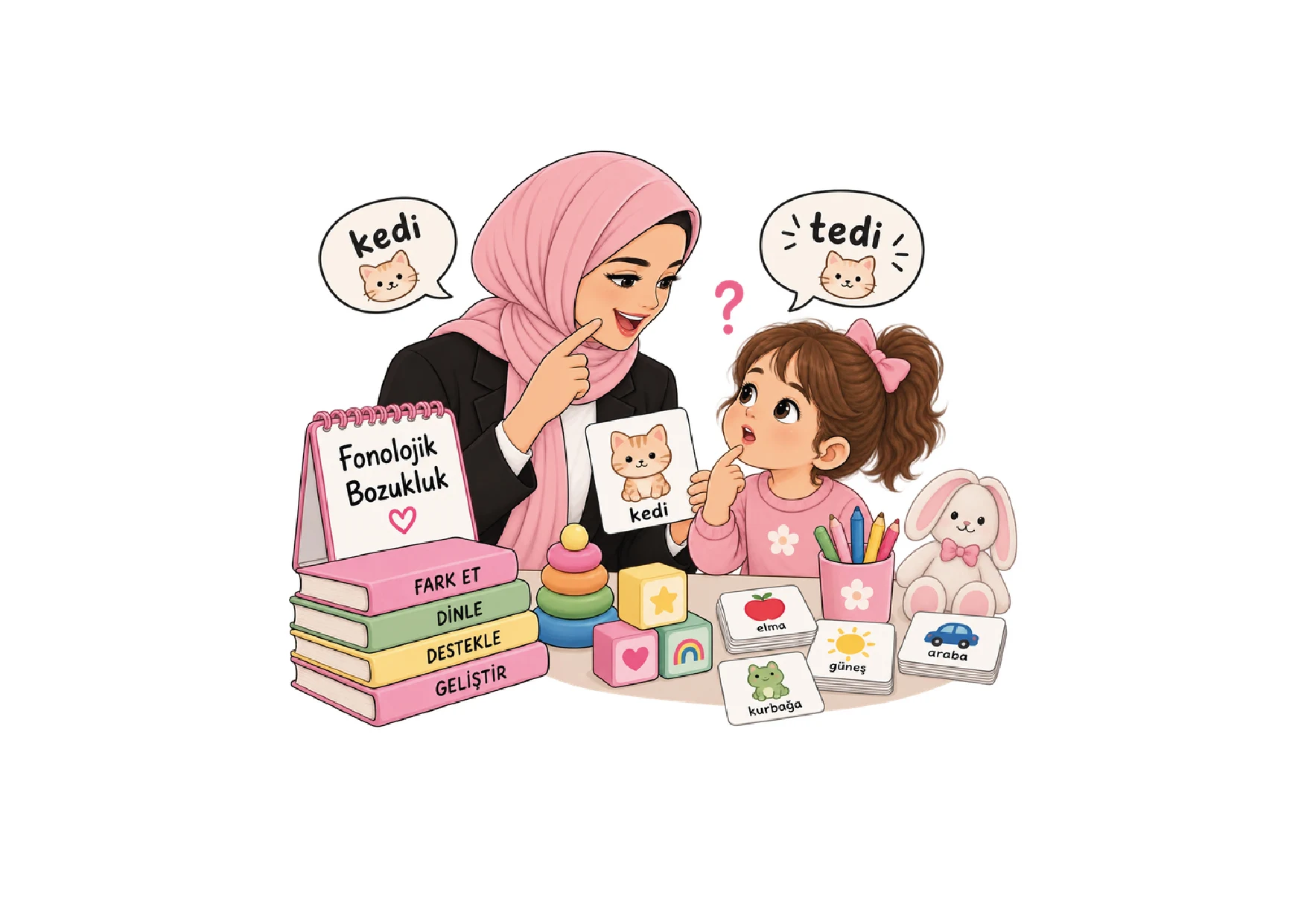 Fonolojik Bozukluk terapi &ccedil;alışması